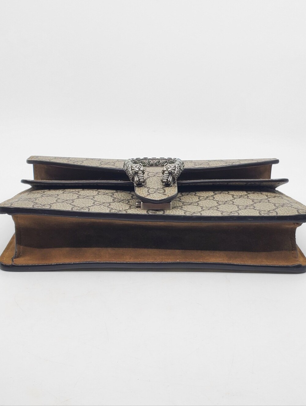 Gucci GG Supreme Small Crystal Shoulder Bag - Picture 7 of 16